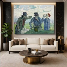 Limitless Design Vincent Van Gogh Içki Içenler Sosyal Yaşam Resmi Kanvas Tablo Sanat Tablosu Klasik Ressam Tablosu