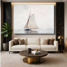 Limitless Design Winslow Homer Sailing Vessel Yelkenli Gemi Deniz Resmi Kanvas Tablo Klasik Ressam Tablosu