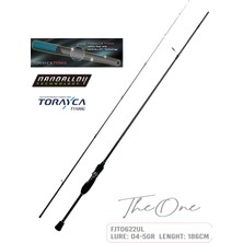 Fujin Fujin Theone 186CM 04-5gr Lrf Kamışı 622UL