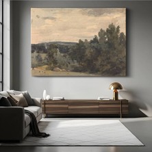 Limitless Design John Constable Kırsal Peyzaj Doğa Manzarası Kanvas Tablo Sanat Tablosu Klasik Ressam Tablosu