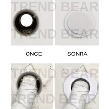 Metal Tablo Dekor Klima Borusu Delik Kapatma Aparatı (Kör Kapaklı) - Yuvarlak Delik Kapatma ve Körleme Aparatı