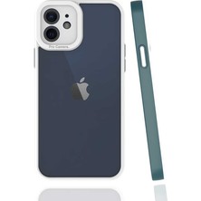 Subutu iPhone 12 Kılıf Sbt Mima Kapak-Koyu Yeşil