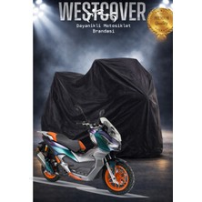 WestCover Siyah Arora Beatrix Uyumlu Motor Çadırı,motosiklet Brandası