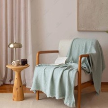 Embays 100X200 cm Müslin %100 Pamuk Tv Battaniyesi, Çok Amaçlı Müslin Örtü, Pamuk Battaniye