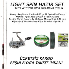 RYUJI Hazır Olta Light Spin Seti 2