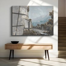 Limitless Design Giovanni Battista Piranesi Roma Antik Kalıntıları Cam Tablo Dijital Baskı Duvar Tablosu Dekor Tablo