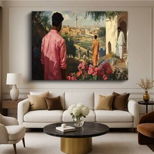 Limitless Design Jean-Léon Gérôme Doğu Oryantalist Manzarası Kanvas Tablo Sanat Tablosu Klasik Ressam Tablosu