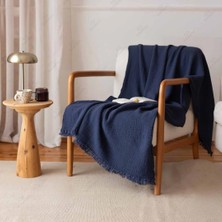 Embays 100X200 cm Müslin %100 Pamuk Tv Battaniyesi, Çok Amaçlı Müslin Örtü, Pamuk Battaniye