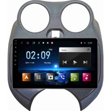 Drivetec Nissan Micra 2011-2013 Android 4 GB + 64 GB Rom Carplay Multimedya + Geri Görüş Kamerası Hediye