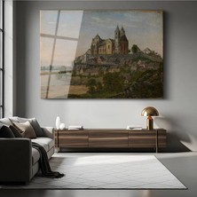 Limitless Design Albrecht Dürer Orta Çağ Kasabası Tarihi Resmi Cam Tablo Dijital Baskı Duvar Tablosu Dekor Tablo