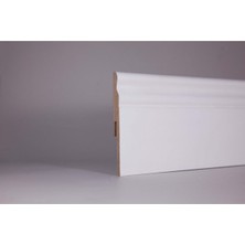 İnan Yalı Serisi Saten Beyaz B Model 12CM PVC Süpürgelik