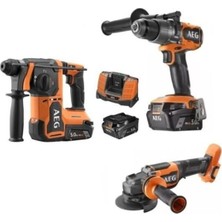 Aeg Üçlü Akülü Montaj Seti (Bbh 18BL2 - Bsb 18BL2 - BEWS18 125BLPX2 - L1850SHD X3 )