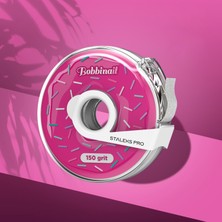 Staleks Metal Taban Için Yapışkanlı Rulo Zımpara Bobbinail 100 Grit Beyaz AT-150W
