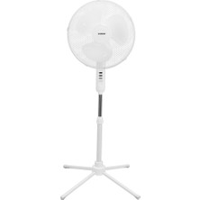 LTG Nova Everest FAN10 Beyaz Ecowind 3 Kademeli Hız 40CM 3 Kanat Pervane ve Çerçeve 45W Otomatik Salınım Yük