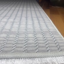 Oreyra Krem-Gri Bohem Loft Iskandinav Pamuk Taban Modern Özel Kesim Hizmet Kaymaz Salon Koridor Hol Mutfak Halı / Kilim / Yolluk