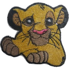 Emt Pazarlama Aplike Ütü Ile Yapışan Küçük Kaplan Arma 3x4 cm