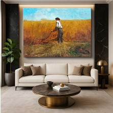 Limitless Design Winslow Homer Hasat Kırsal Tarım Resmi Kanvas Tablo Sanat Tablosu Klasik Ressam Tablosu