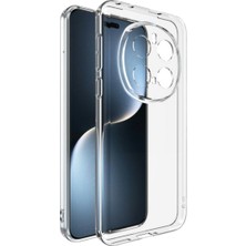 HANPORIUM Honor Magic 7 Pro Uyumlu Silikon Kılıf - Darbe Emici Kamera Korumalı Esnek Kapak - Şeffaf