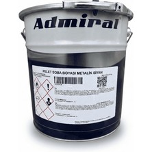 Admiral Pelet Soba Boyası Metalik Siyah 2,5 kg