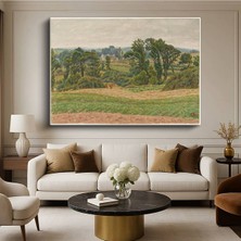 Limitless Design Camille Pissarro Kırsal Peyzaj Doğa Manzarası Kanvas Tablo Sanat Tablosu Klasik Ressam Tablosu