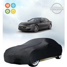 AUTOES Maserati Ghıblı Araba Brandası Oto Branda Siyah
