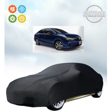 AUTOES Honda City Executive 2022 Model Branda Araba Brandası Oto Branda Siyah