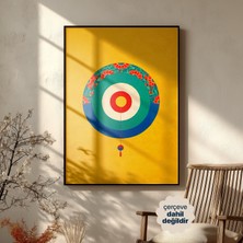 Persona Istanbul Artificial Collection "seul Esintisi ve Denge" - Kore Geleneksel Yelpaze Posteri (Çerçevesiz)