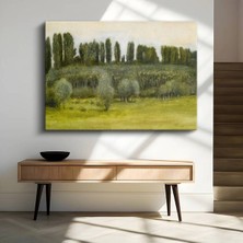 Limitless Design Claude Monet Kavak Ağaçları Doğa Manzarası Kanvas Tablo Sanat Tablosu Klasik Ressam Tablosu