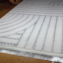 Oreyra Gri Bohem Loft Iskandinav Pamuk Taban Modern Özel Kesim Hizmet Kaymaz Salon Koridor Hol Mutfak Halı / Kilim / Yolluk