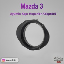 AutoPit 3D Mazda 3 Uyumlu Kapı Hoparlör Adaptörü