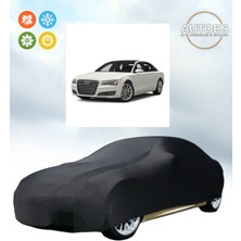 AUTOES Audı A8 L Araba Brandası Oto Branda Siyah