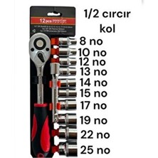 abnturk Yüksek Kaliteli Cırcır Lokma Seti 12 Parça