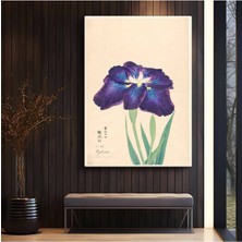 Limitless Design Ohara Koson Mor Iris Japon Sanatı Kanvas Tablo Sanat Tablosu Klasik Ressam Tablosu