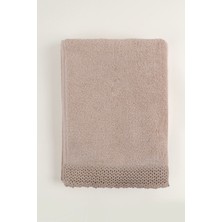 Cadeluz Soria Pima Pamuk Bej Yüz Havlusu