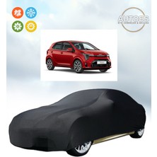 AUTOES Kia Picanto Araba Brandası Oto Branda Siyah