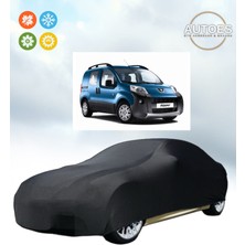 AUTOES Peugeot Bipper 2011 Model Branda Araba Brandası Oto Branda Siyah