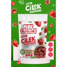 Sibelin Mutfağı Çıtır Atıştırmalık Çilek (Freeze Dried - Dondurularak Kurutulmuş)