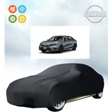 AUTOES Honda Civic Sedan 2020 Model Branda Araba Brandası Oto Branda Siyah