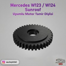 AutoPit 3D Mercedes W123 / W124 Uyumlu Sunroof Motor Tamir Dişlisi