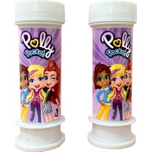 Belle Fusion Bfs   ​​​​​​​polly Pocket Temalı 2'li Köpük Baloncuk