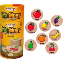 Belle Fusion Bfs  Woody Wo-Mory Ahşap Hafıza Oyunu
