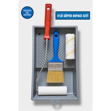 4'lü Süperlüks Profesyonel Boyacı Seti Her Alanda Çok Kullanışlı Set