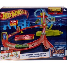 Belle Fusion Bfs  HPC07 Hot Wheels Neon Yarışlar Çoklu Yarış Heyecanı Pist Seti
