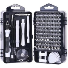 Mey İthalat 115 In 1 Hassas Tornavida Onarım Alet Manyetik Sürücü Kitli Elektronik Hassas Tornavida Seti