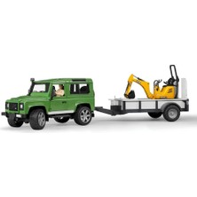 Belle Fusion Bfs Land Rover Arazi Aracı ve Jcb Kazıcı BR02593 Nessiworld