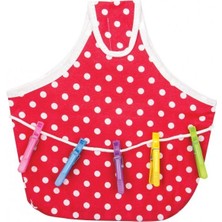 EkoAlışverişDünyam Asılabilir Cepli Mandal Çantası