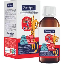 Sorvagen Grow And Brain For Kids Multivitamin 150 ml