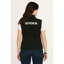 Arthur Yazlık 3 Cepli Nakış Işlemeli Göğüsten Logolu Kadın Özel Güvenlik Yeleği