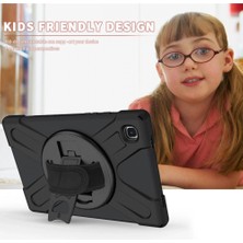 Marsilyan Samsung Galaxy T500 Tab A7 10.4 Kılıf Amazing Tablet Kapak - Siyah