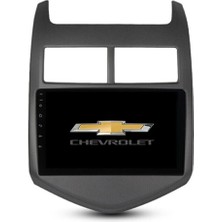 Drivetec Chevrolet Aveo 2010-2015 Android 4 GB + 64 GB Rom Carplay Multimedya + Geri Görüş Kamerası Hediye
